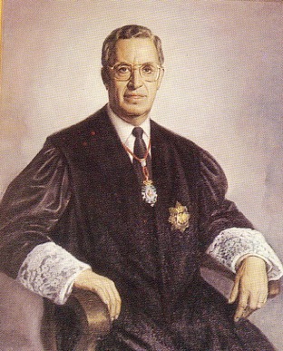 Francisco García Grana como decano del Ilustre Colegio de Abogados de Málaga
